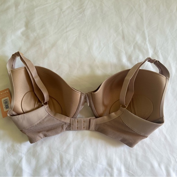 *THIRDLOVE Shadow Stripe Plunge Bra Lace O-37 - Picture 3 of 7